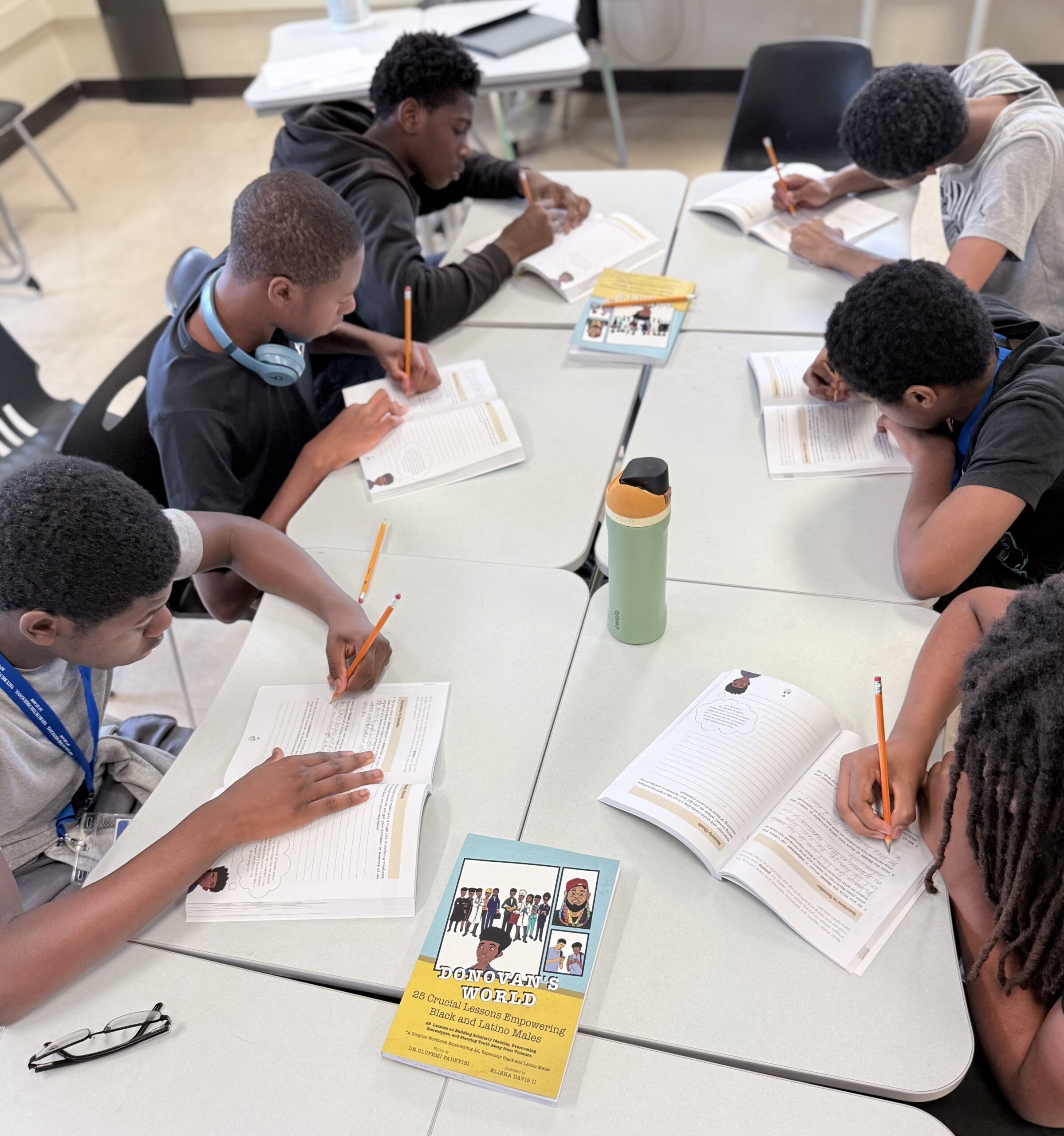 Mentoring session with students